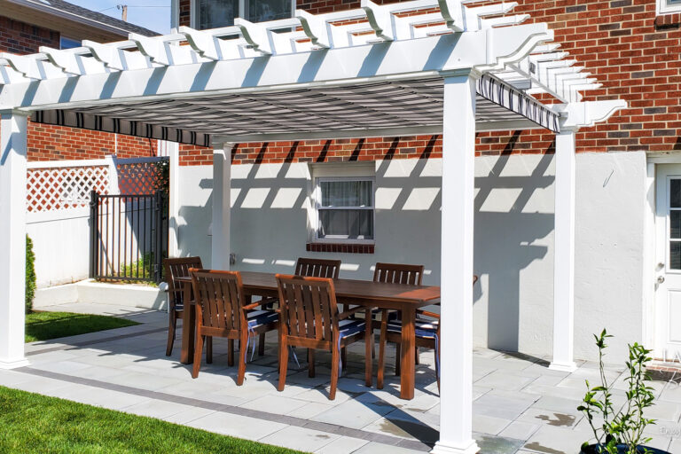 10x14 Vinyl Pergola