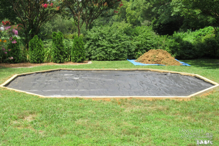 preparing pad for 12x16 oval vinyl gazebo