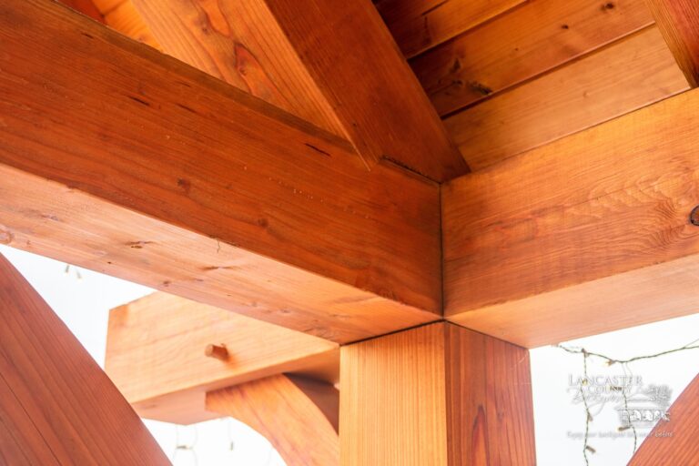 custom timber frame joinery
