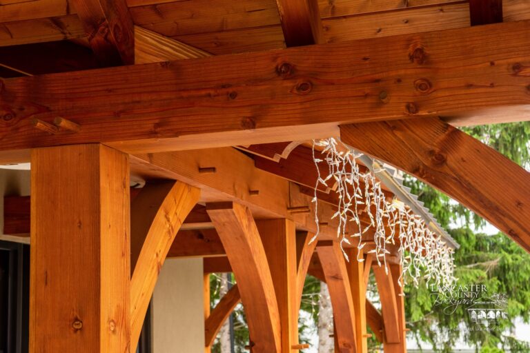 beautiful majestic timber framing
