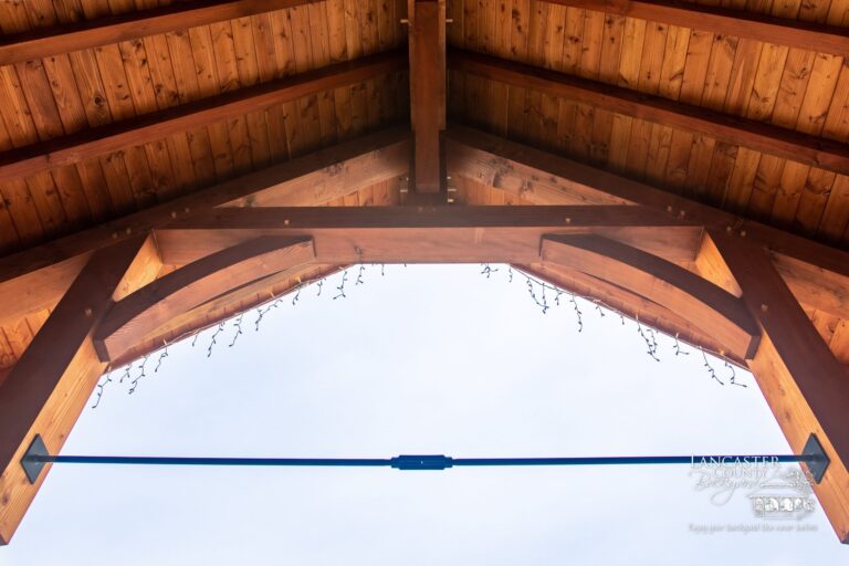 large timber frame trusses