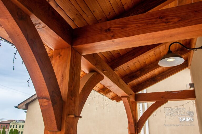 beautiful timber framing in washington new jersey