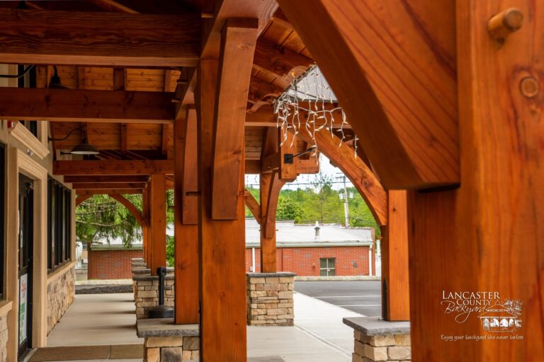 beautiful custom timber frame
