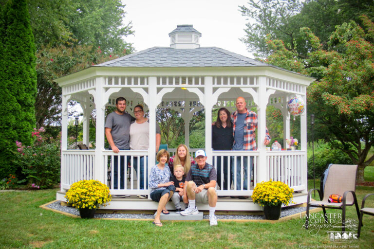 12x16 oval vinyl gazebo