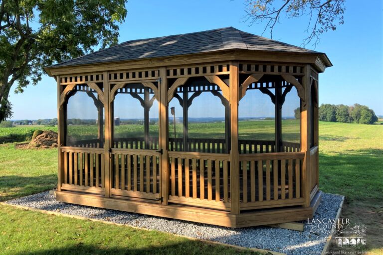 10x16 wood oval screening mushroom