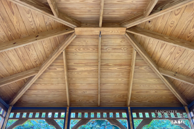 10x12 Wooden Rectangle Gazebo