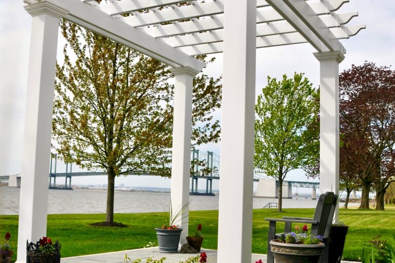 10x21 and 8x10 vinyl carolina patio pergolas