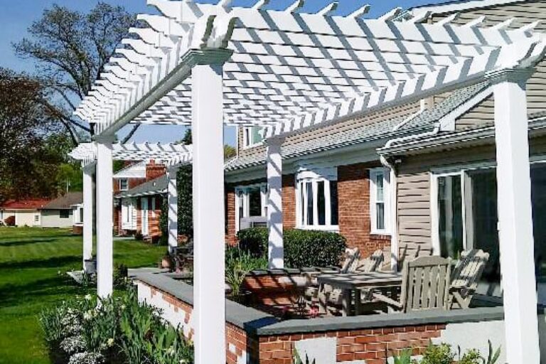 10x21 and 8x10 carolina pergolas