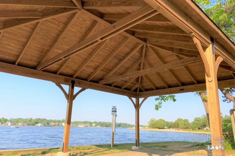 16x24 wooden pavilion