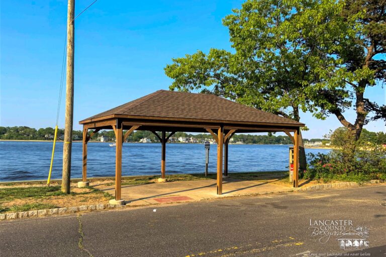 wooden 16x24 pavilion