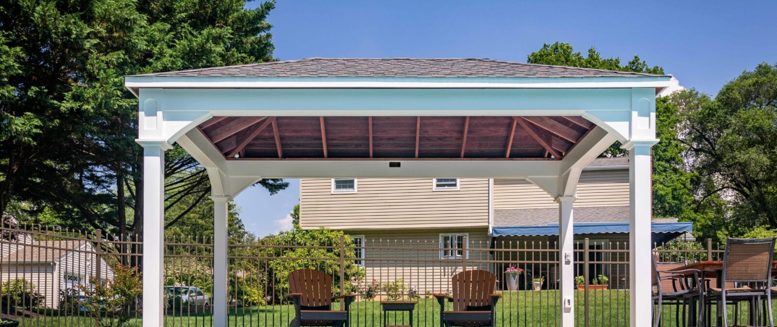 amish vinyl pavilion shoreline