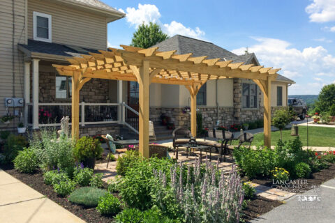 what is the purpose of a pergola wood pergola