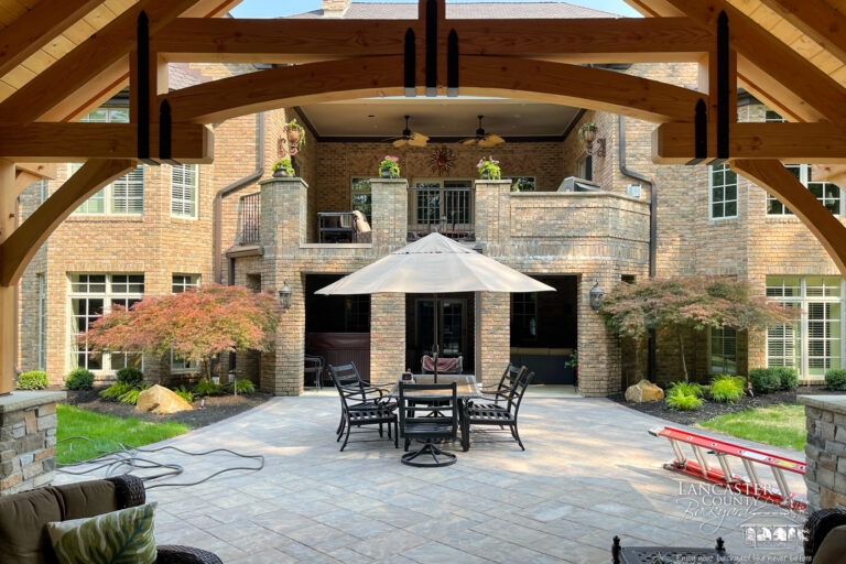 20x18 grand teton timber frame pavilion