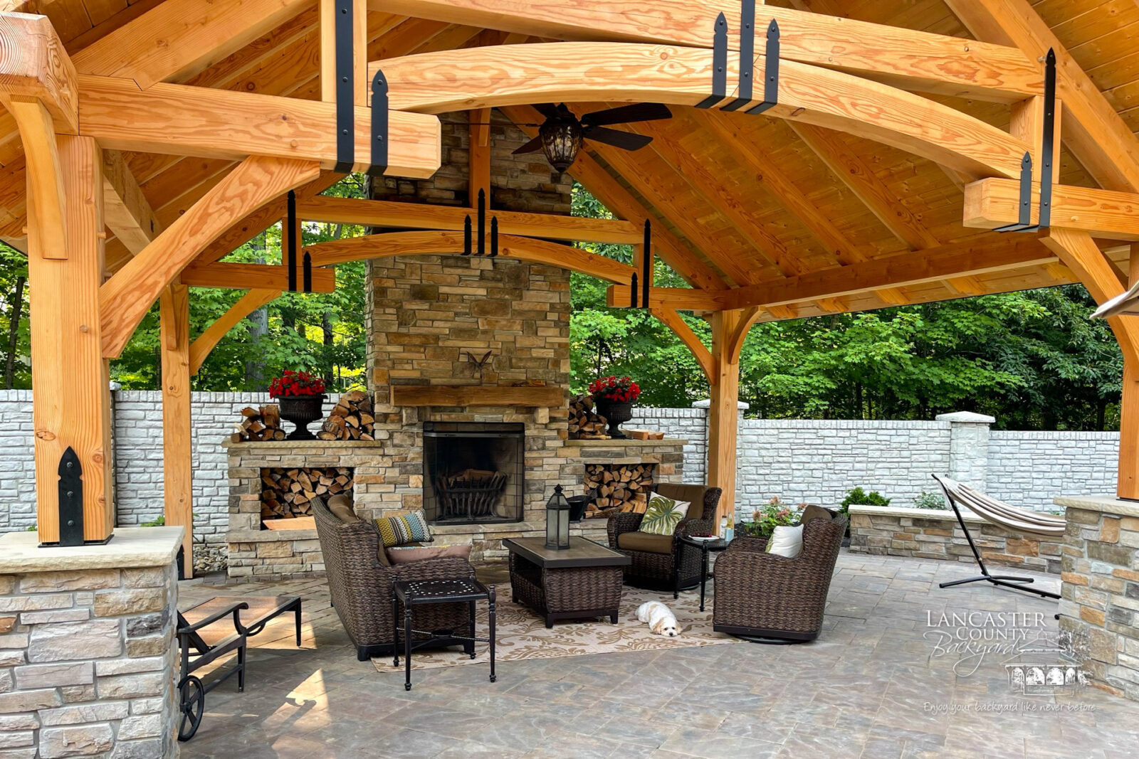 diy timber frame pavilion kits
