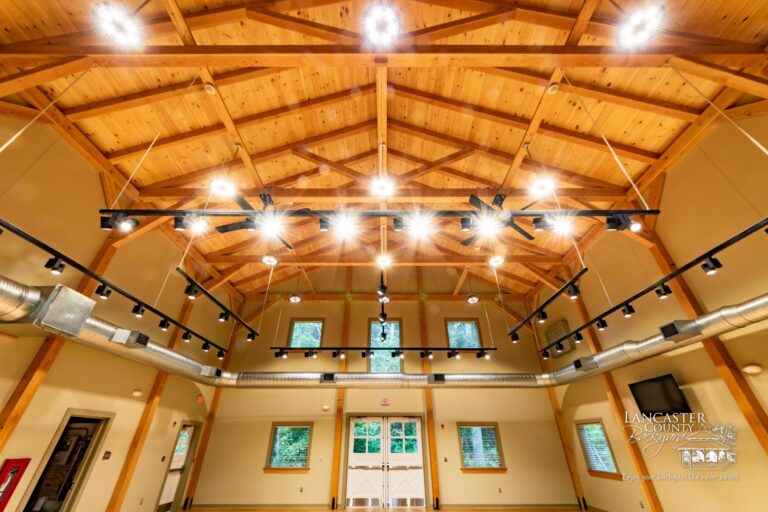party barn custom timber frame