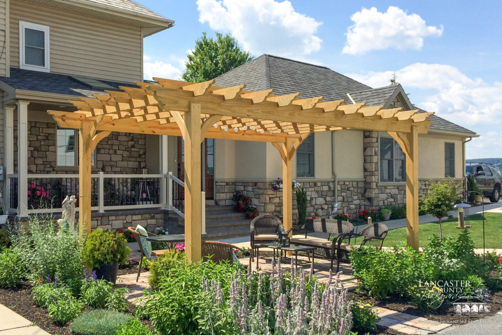 10x14 wood pergola