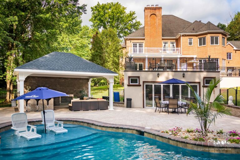 dream backyard space in millstone nj