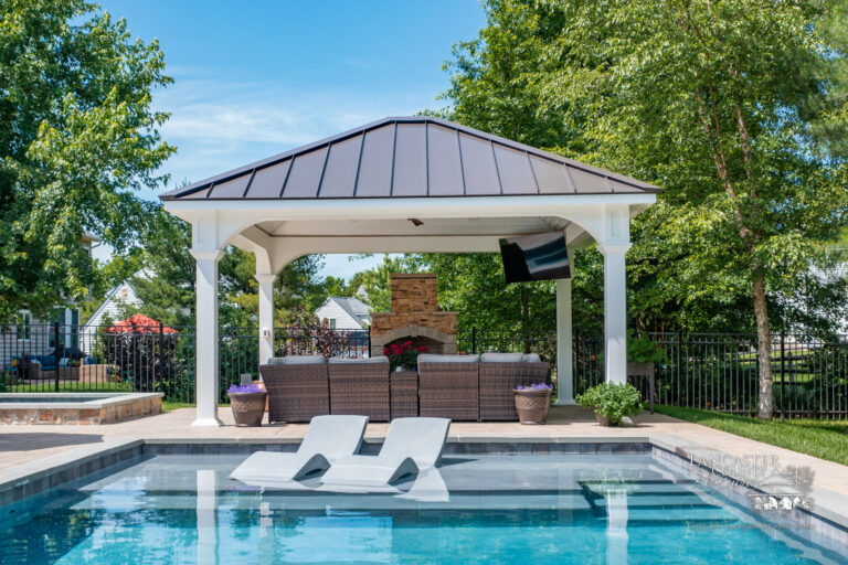 poolside vinyl pavilion in collegeville pa