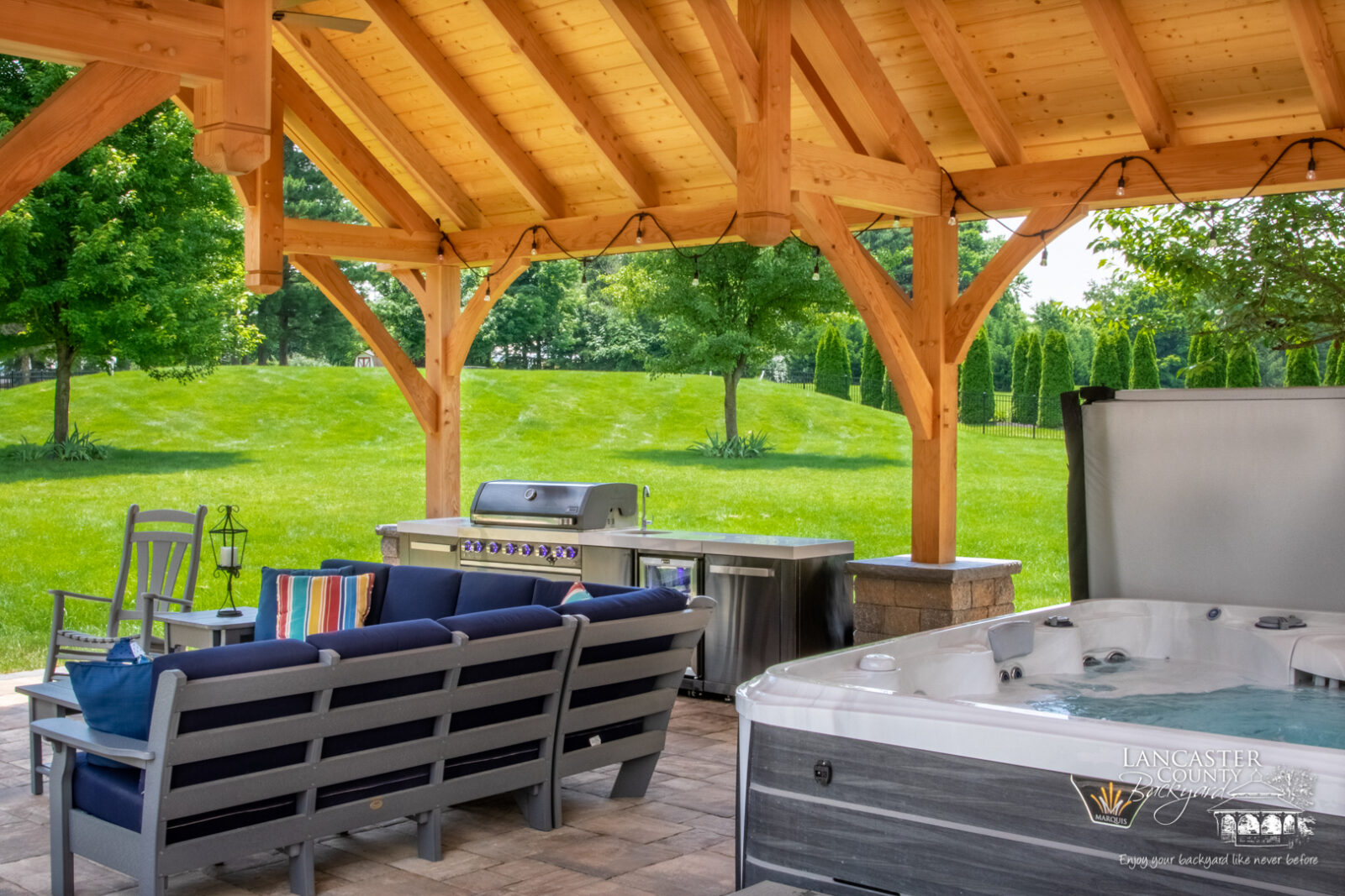 hot tub pavilion