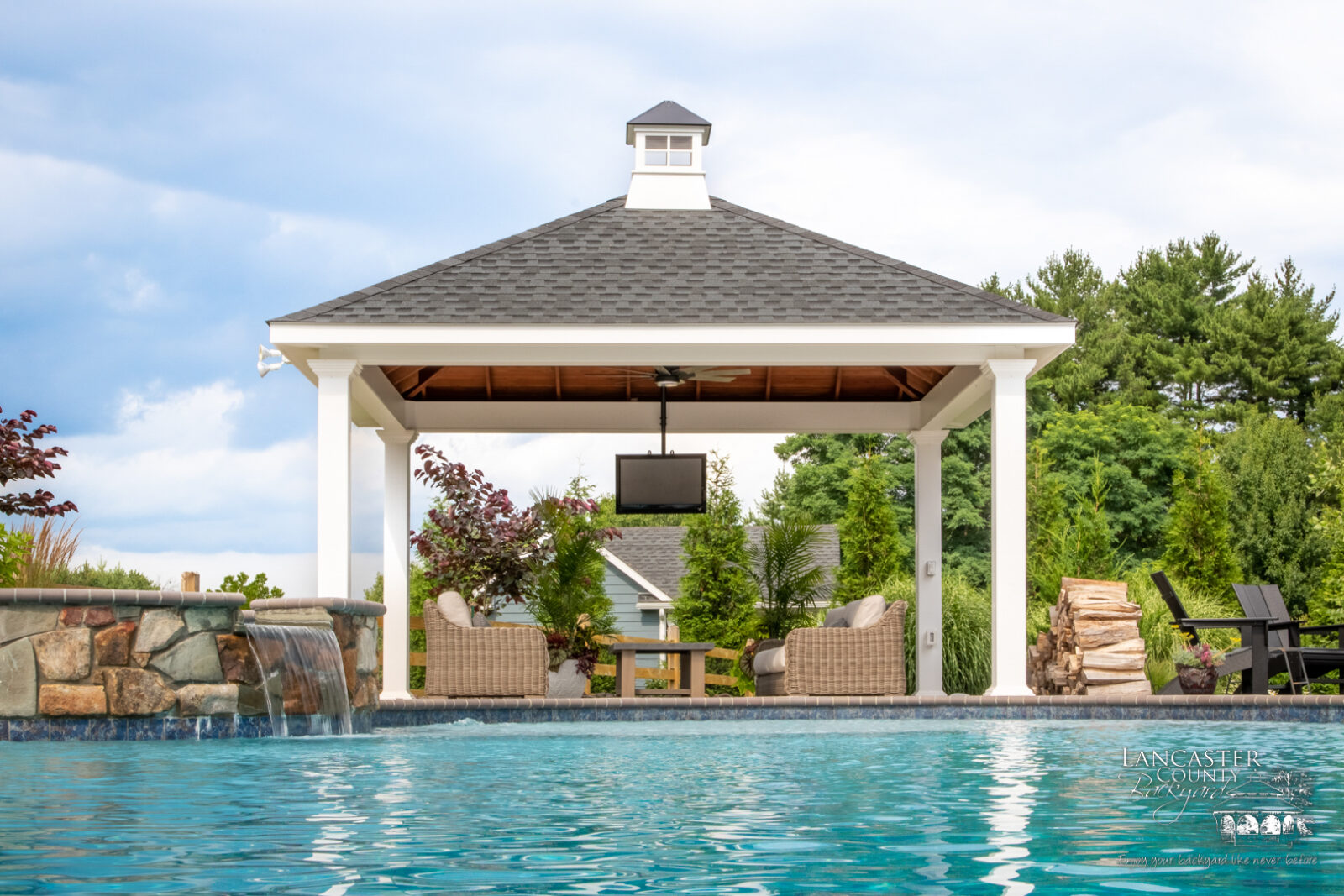poolside pavilion