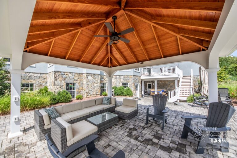 14x16 poolside pavilion