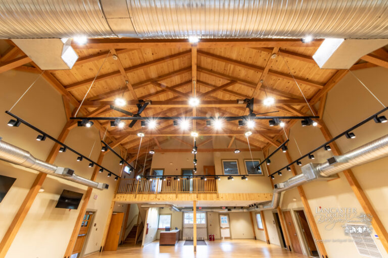 custom timber frame party barn