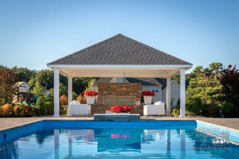 20x20 caribbean vinyl pavilion in millstone nj