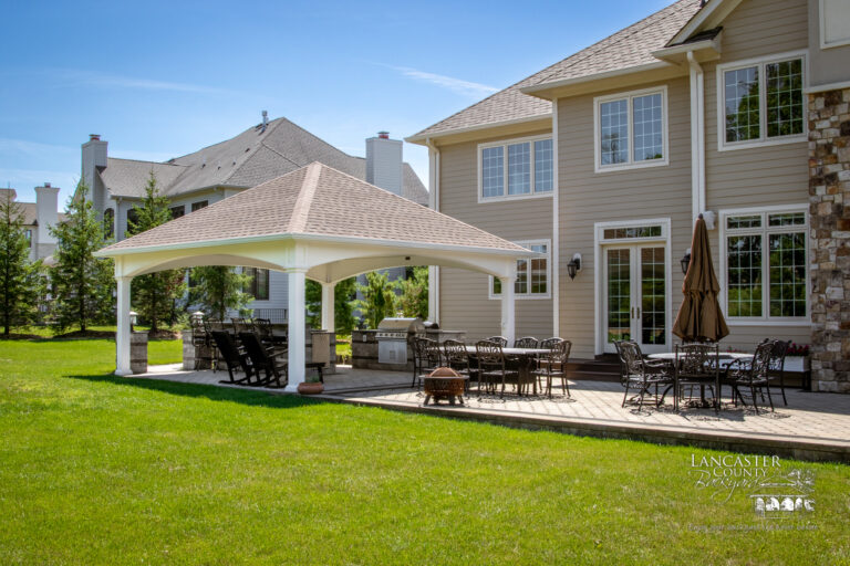 20x20 montford vinyl pavilion in livingston nj
