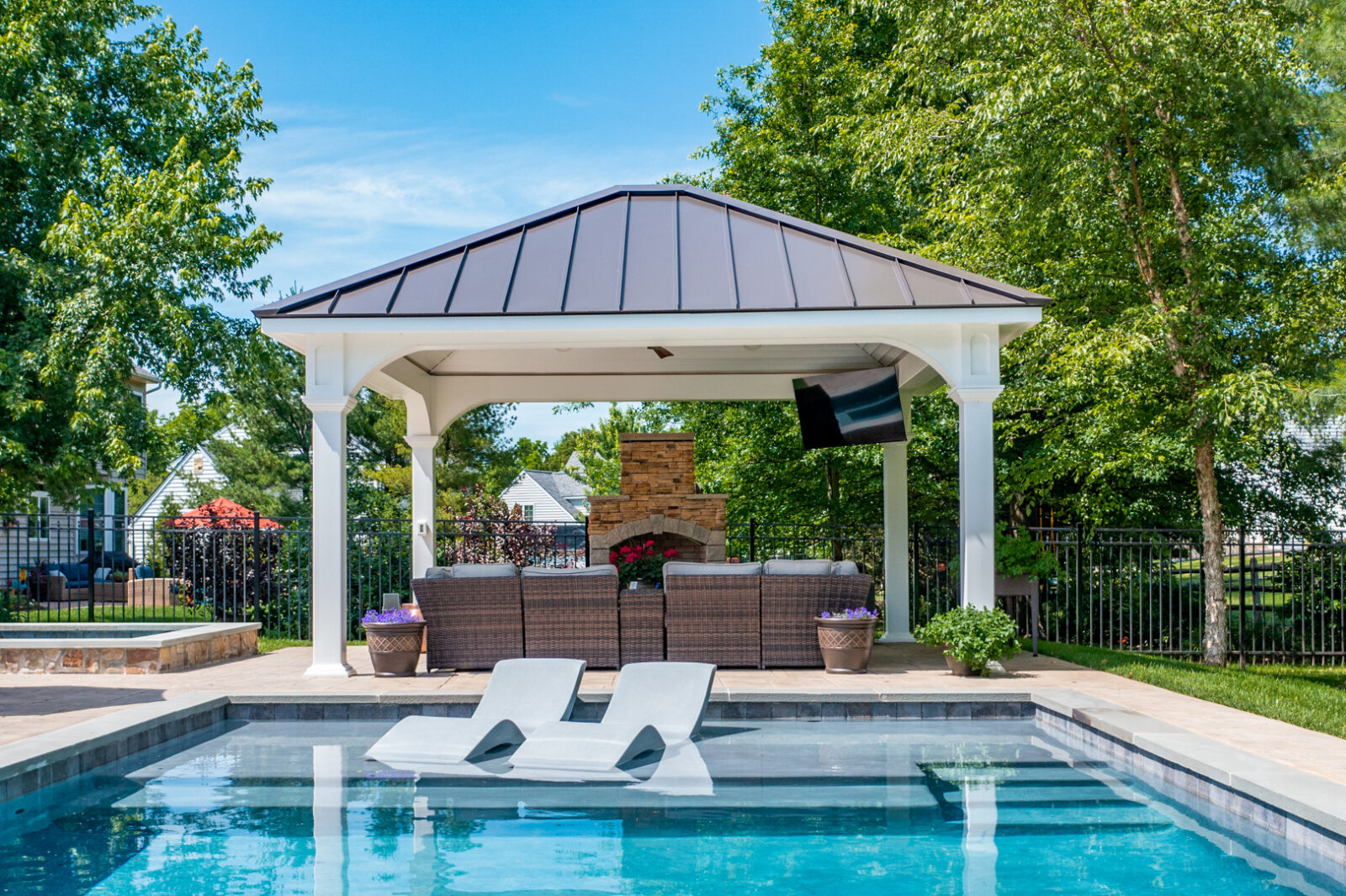 beautiful montford outdoor pavilion