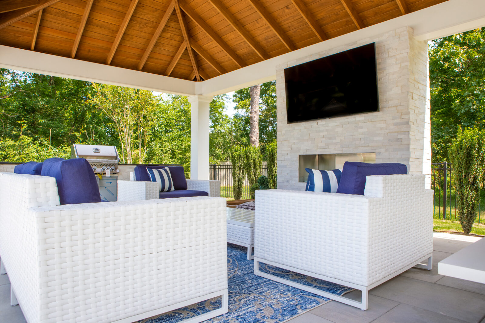 caribbean outdoor pavilion ideas