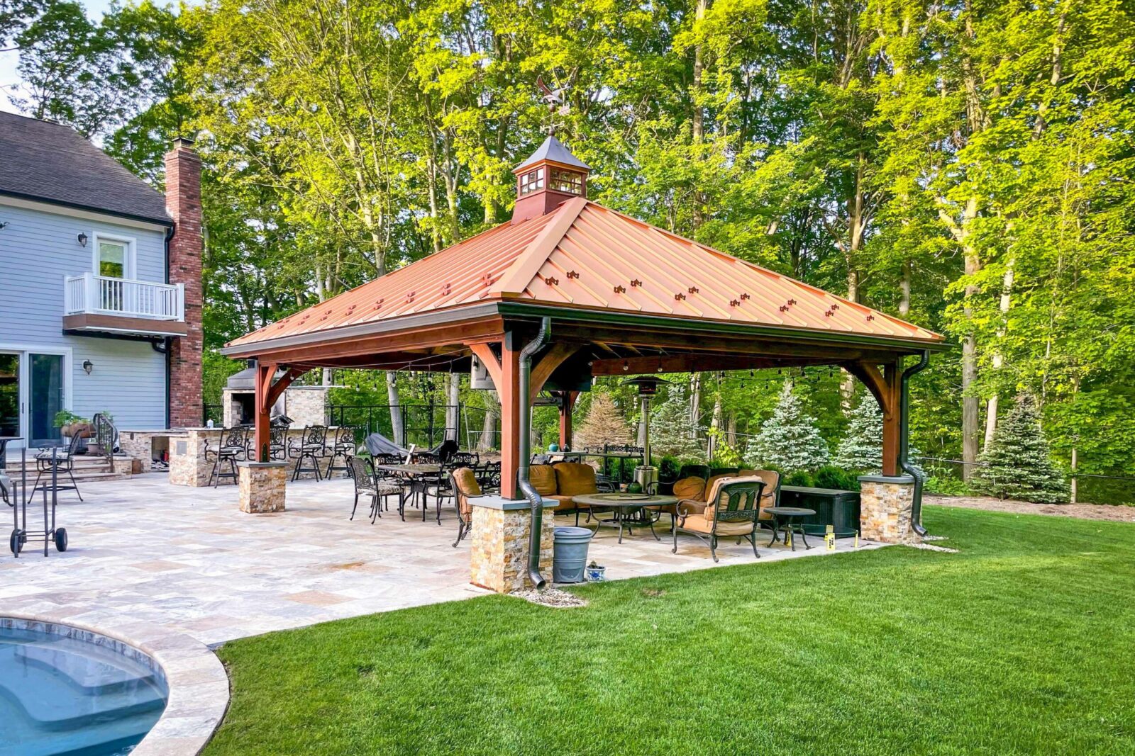 outdoor pavilion ideas