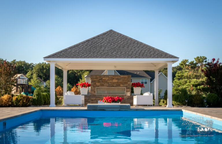 Modern poolside caribbean vinyl pavilion 768x500 f50 50
