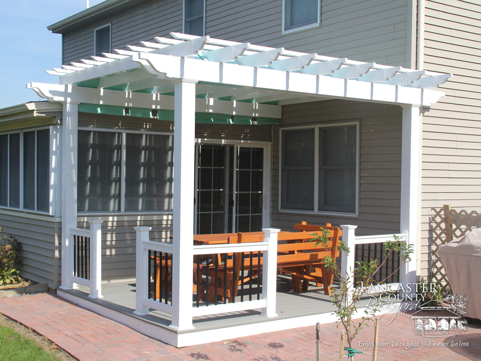 attached pergola in pa