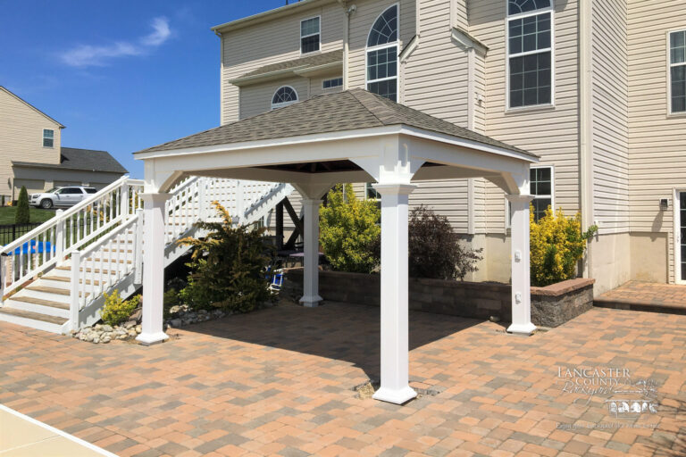 12x14 vinyl pavilion in mullica hill new jersey