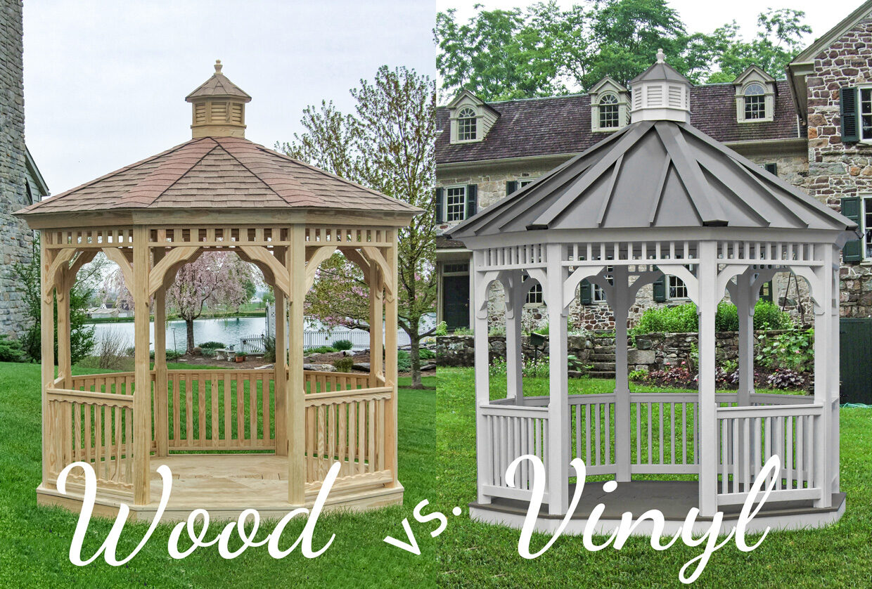 wood vs vinyl gazebos use in pa