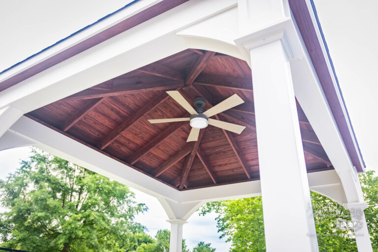 10x12 outdoor pavilion in mt laurel township nj