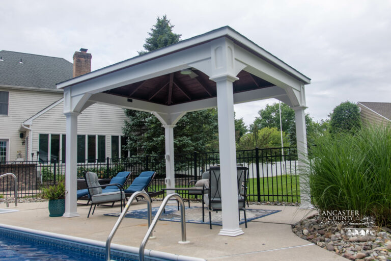 10x12 vinyl pavilion in mt laurel township nj