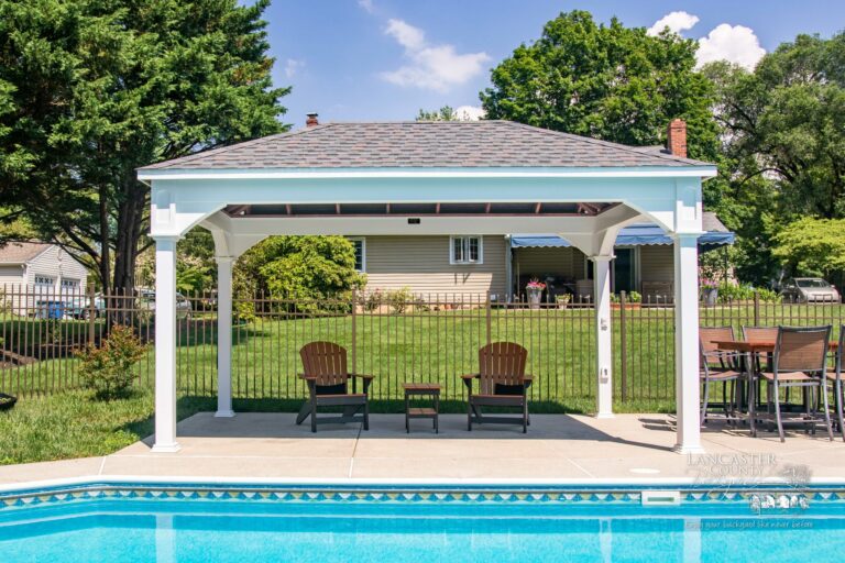10x16 vinyl outdoor pavilion in exton pa