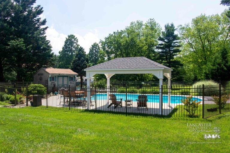 10x16 backyard pavilion in exton pa