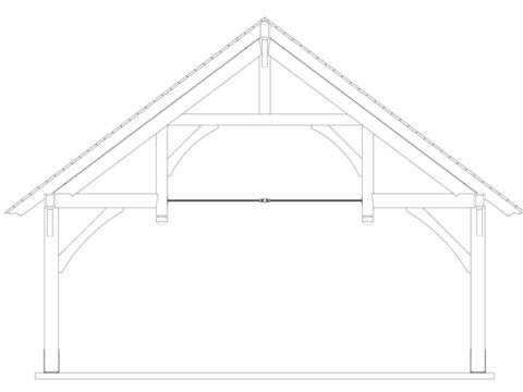denali timber frame drawing