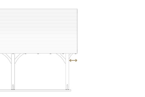 denali pavilion gable overhang