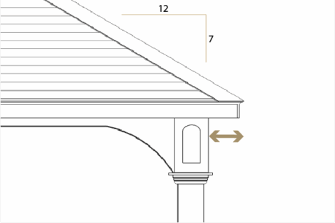 montford roof pitch and overhang feature card