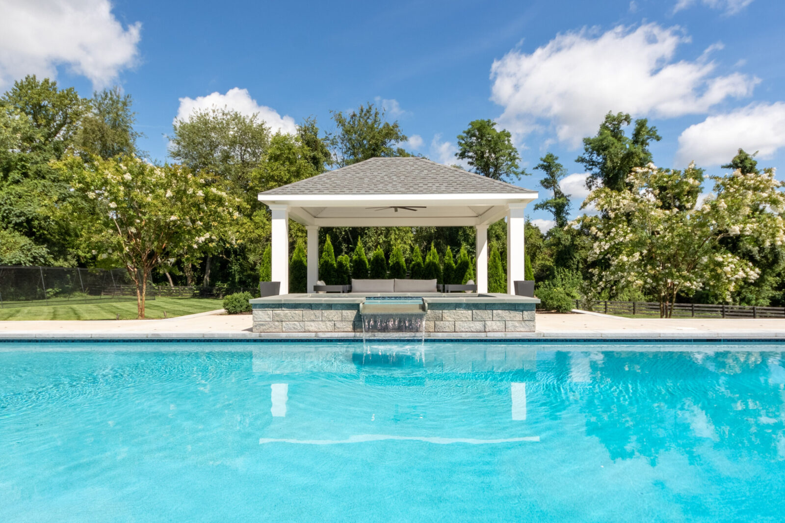hip roof vinyl pavilion options