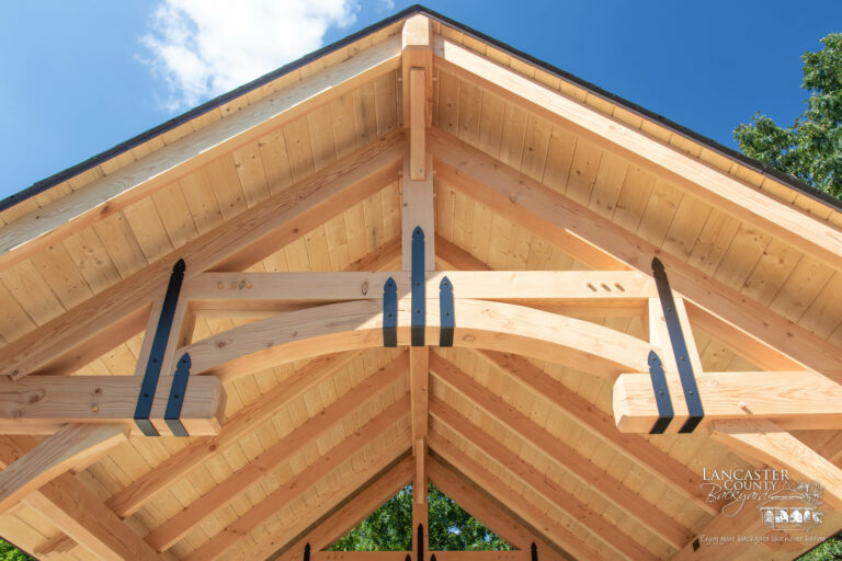 grand teton timber frame in mohnton pa
