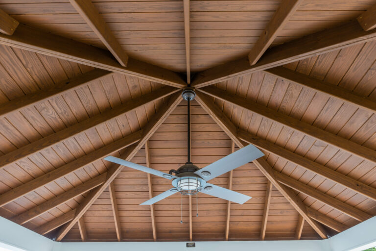 16x16 caribbean vinyl pavilion with ceiling