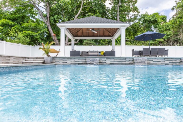 poolside 16x16 caribbean vinyl pavilion