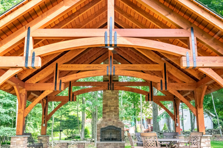 24x24 grand teton timber frame
