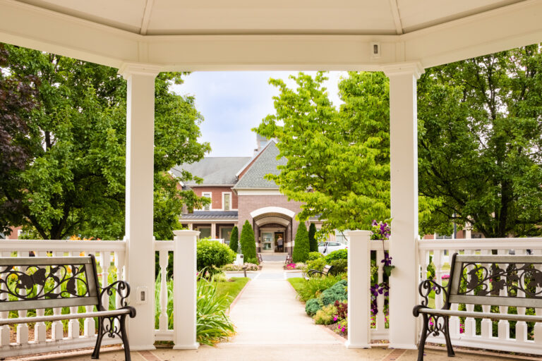 19' octagon gazebo interior