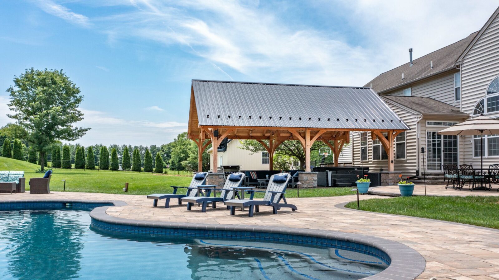 timber frame pavilion