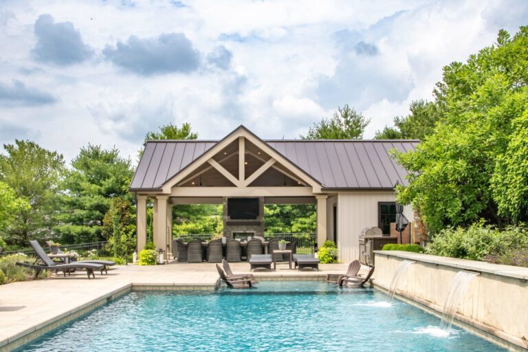 24x36 vinyl pool house pavilion